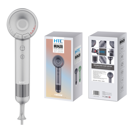 HTC Brushless Hair Dryer with High Speed motor for Professional & Personal Use